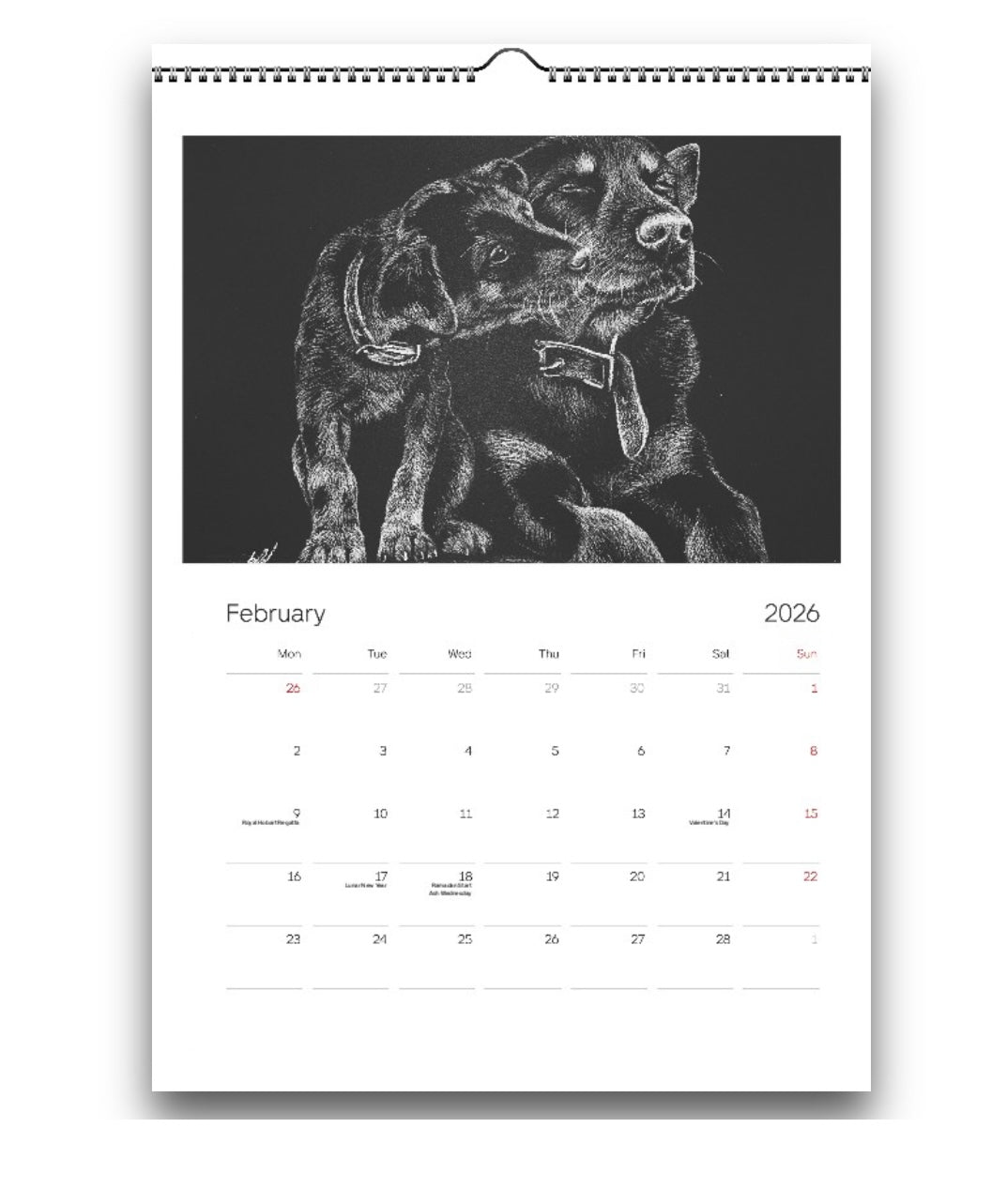 2026 calendars