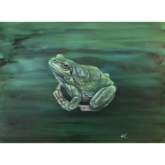 Green prince original artwork