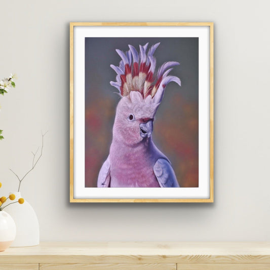 Mr Major Original Artwork shown framed