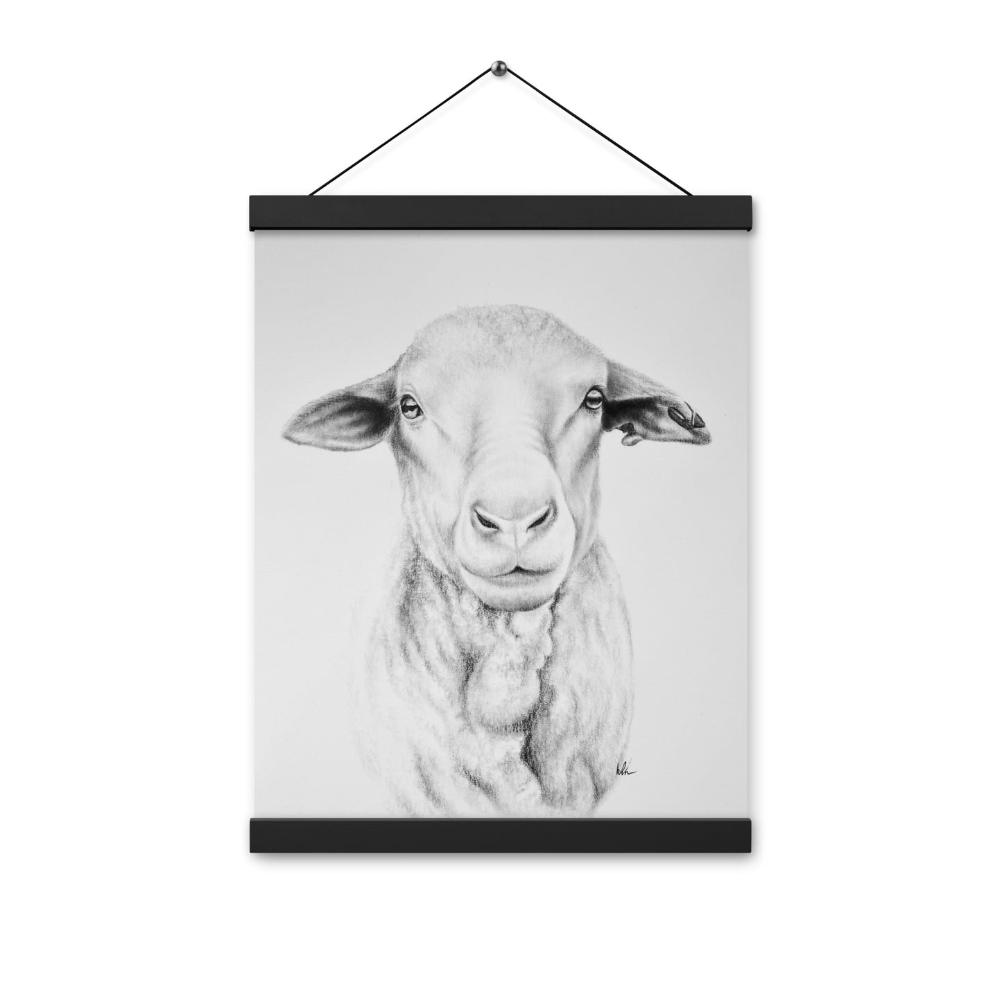 Ewe Poster with hangers