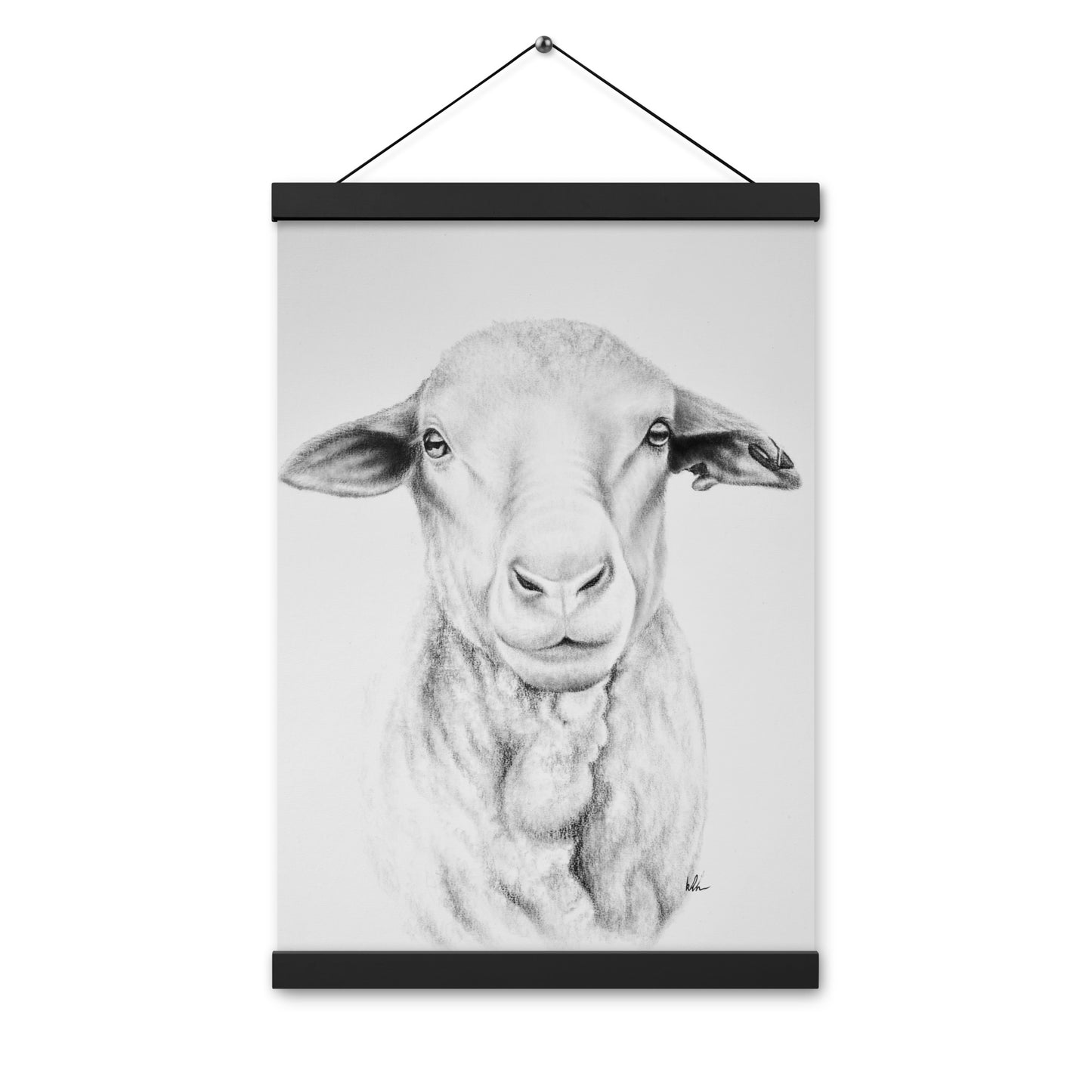 Ewe Poster with hangers