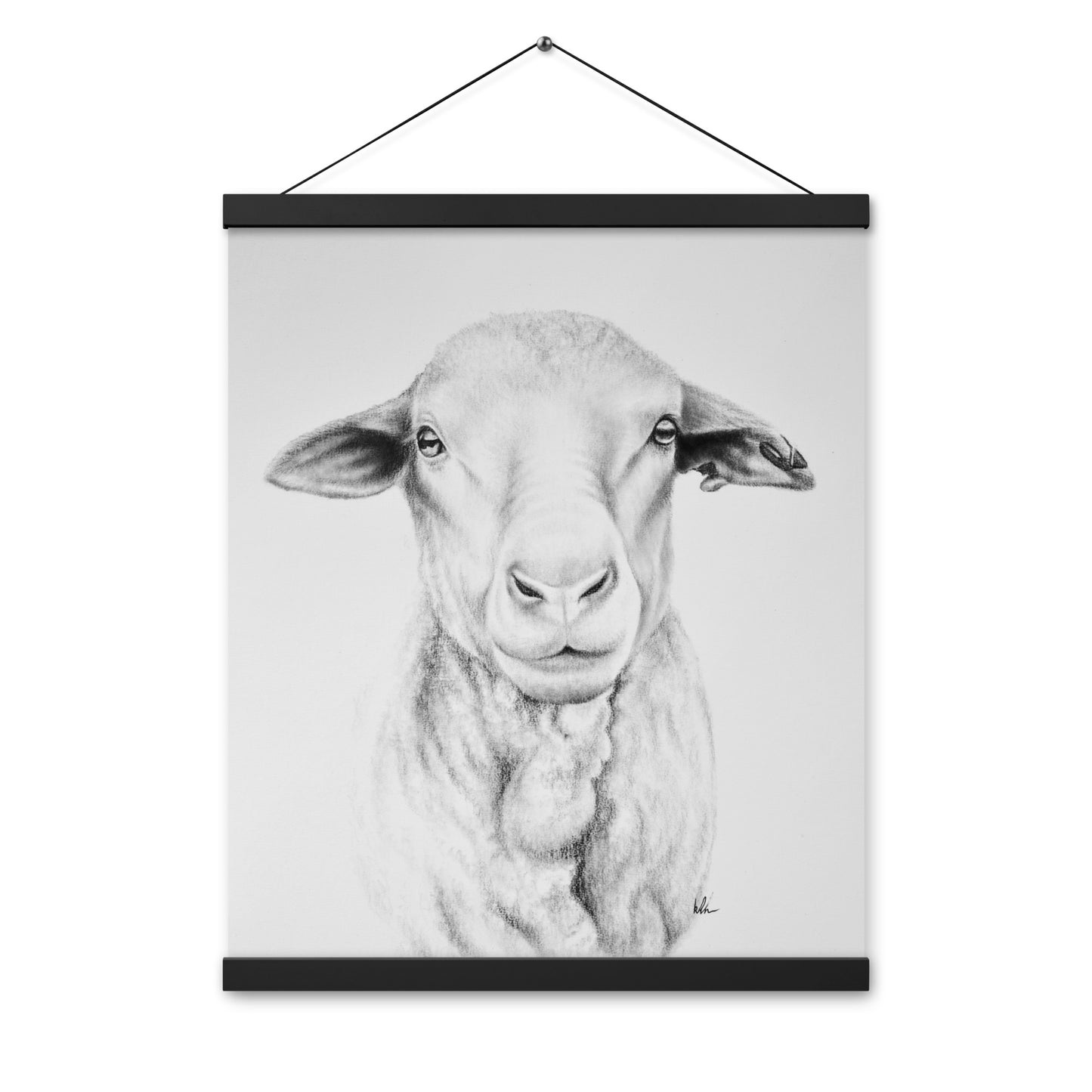 Ewe Poster with hangers