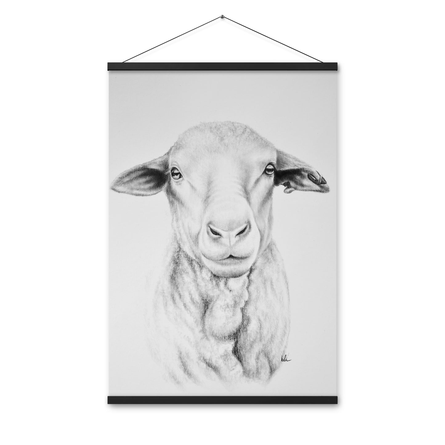 Ewe Poster with hangers