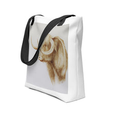 Load image into Gallery viewer, Highland cappuccino Tote bag