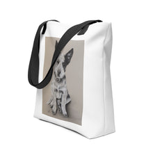 Load image into Gallery viewer, Blue heeler pup Tote bag