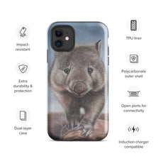 Load image into Gallery viewer, Wally wombat Tough Case for iPhone®