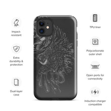 Load image into Gallery viewer, Black ash Tough Case for iPhone®