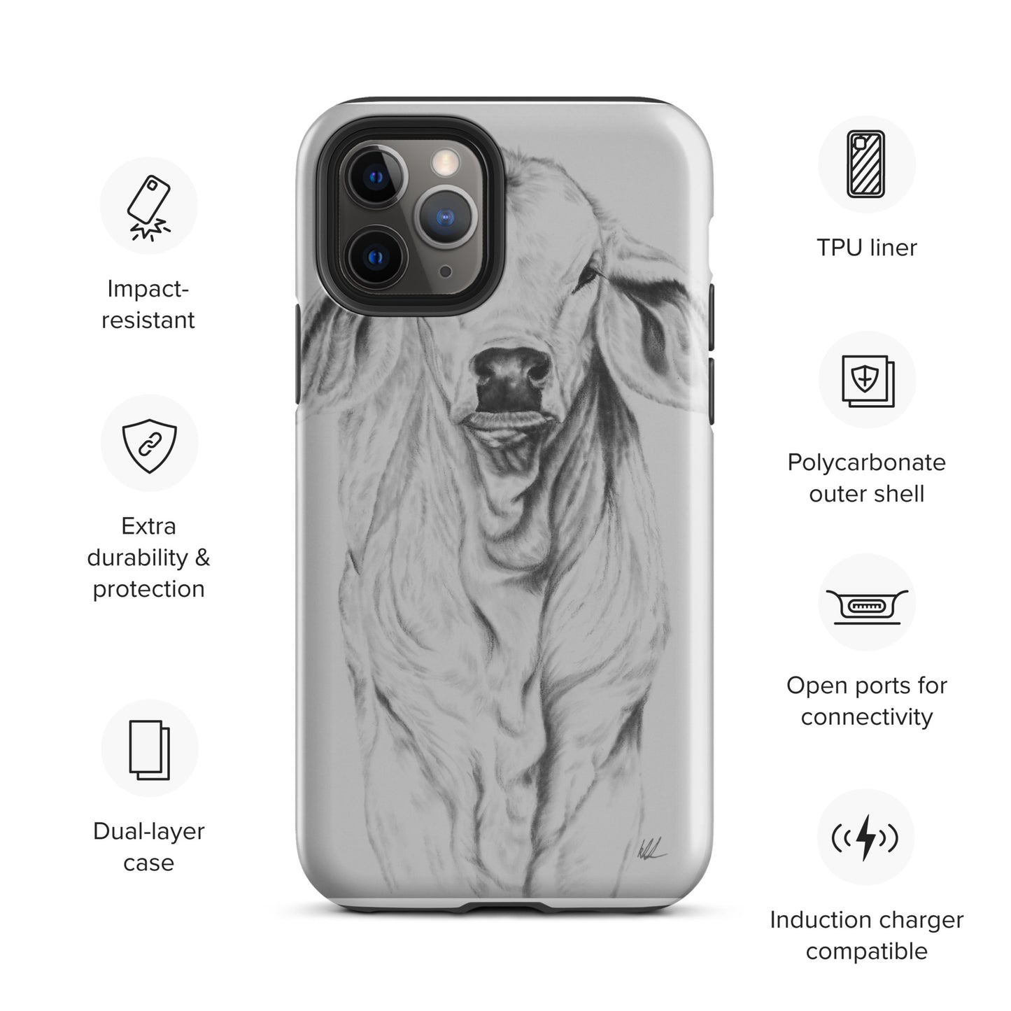 All wrinkles Tough Case for iPhone®