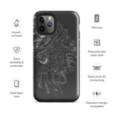 Load image into Gallery viewer, Black ash Tough Case for iPhone®