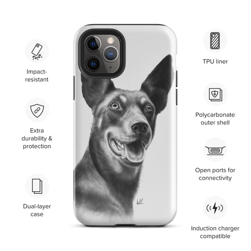 Rosie the kelpie Tough Case for iPhone®