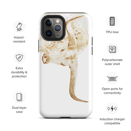 Texas long latte Tough Case for iPhone®