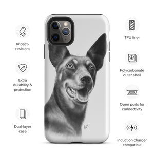 Rosie the kelpie Tough Case for iPhone®