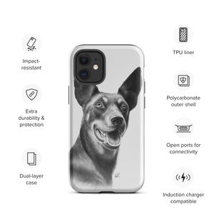 Rosie the kelpie Tough Case for iPhone®