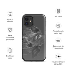 Load image into Gallery viewer, Wrinkly grass puppy Tough Case for iPhone®