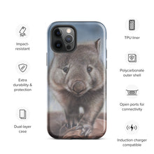 Load image into Gallery viewer, Wally wombat Tough Case for iPhone®