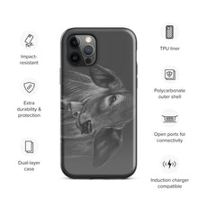 Load image into Gallery viewer, Wrinkly grass puppy Tough Case for iPhone®