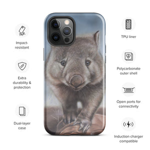 Wally wombat Tough Case for iPhone®