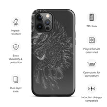 Load image into Gallery viewer, Black ash Tough Case for iPhone®