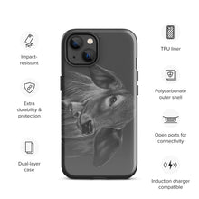 Load image into Gallery viewer, Wrinkly grass puppy Tough Case for iPhone®