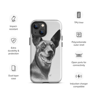 Rosie the kelpie Tough Case for iPhone®