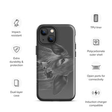 Load image into Gallery viewer, Wrinkly grass puppy Tough Case for iPhone®