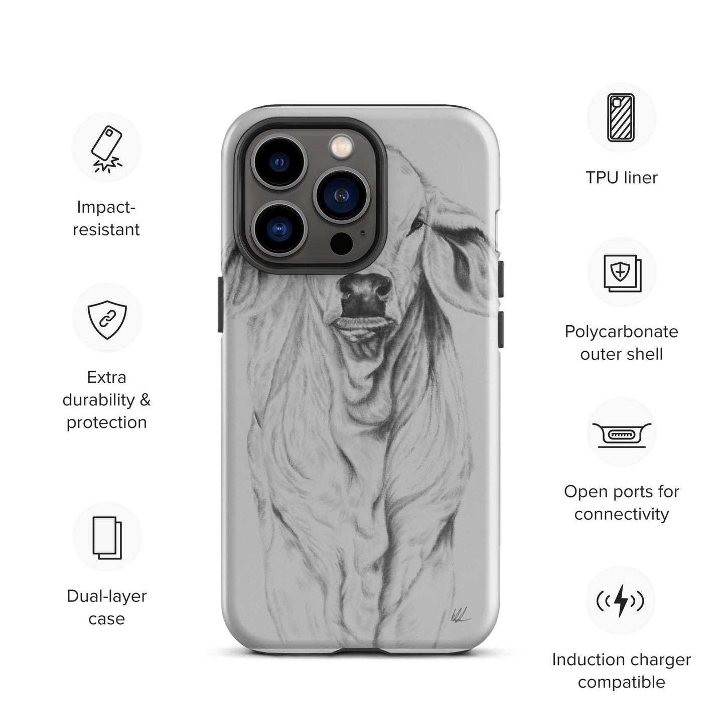 All wrinkles Tough Case for iPhone®
