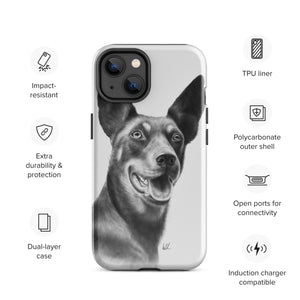 Rosie the kelpie Tough Case for iPhone®