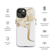 Load image into Gallery viewer, Texas long latte Tough Case for iPhone®