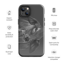 Load image into Gallery viewer, Wrinkly grass puppy Tough Case for iPhone®