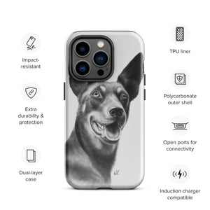 Rosie the kelpie Tough Case for iPhone®