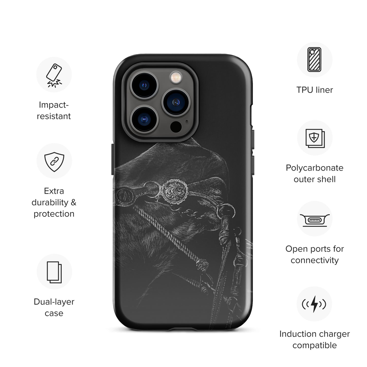 Silent moment Tough Case for iPhone®