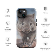 Load image into Gallery viewer, Wally wombat Tough Case for iPhone®