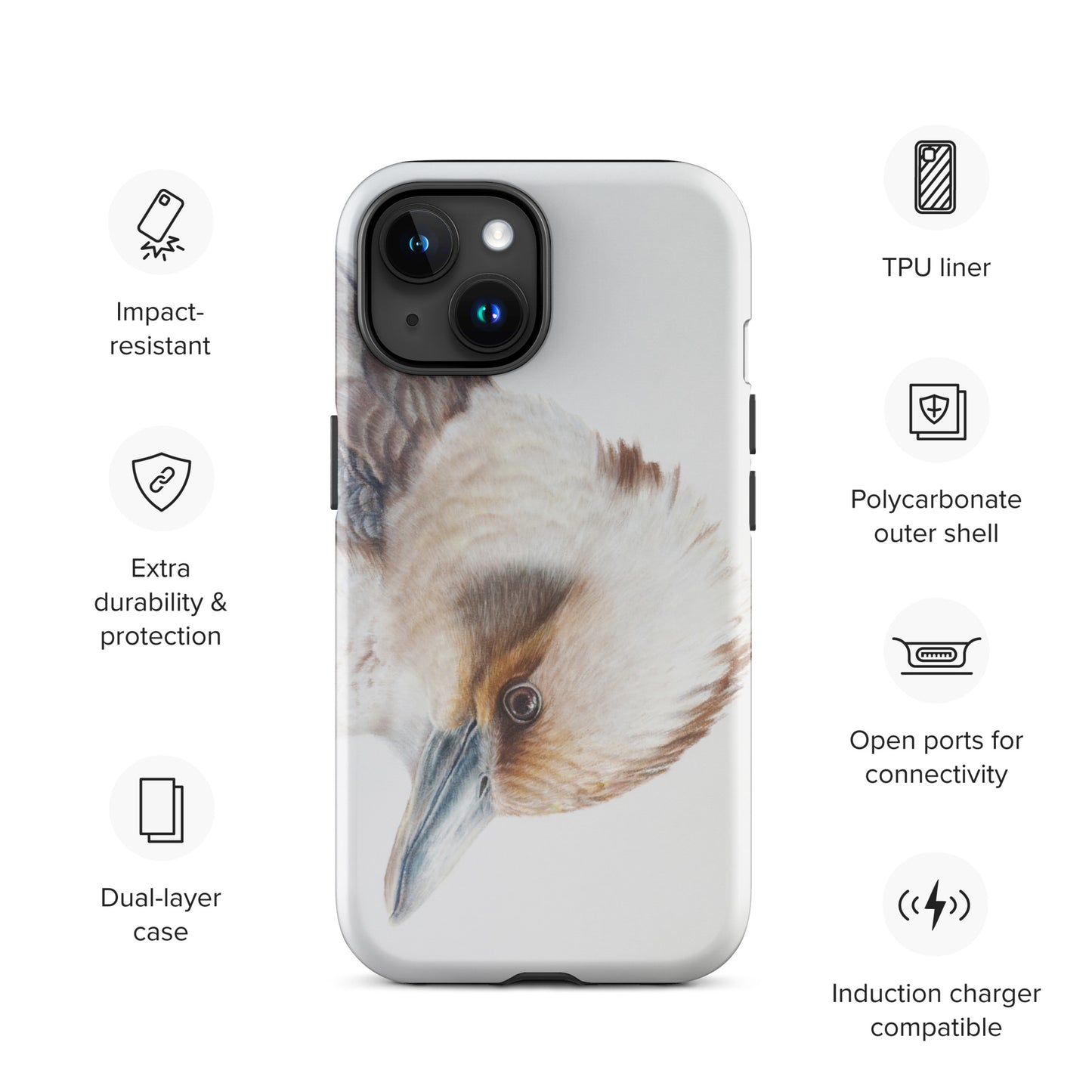 Kookaburra king Tough Case for iPhone®