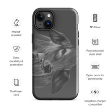 Load image into Gallery viewer, Wrinkly grass puppy Tough Case for iPhone®