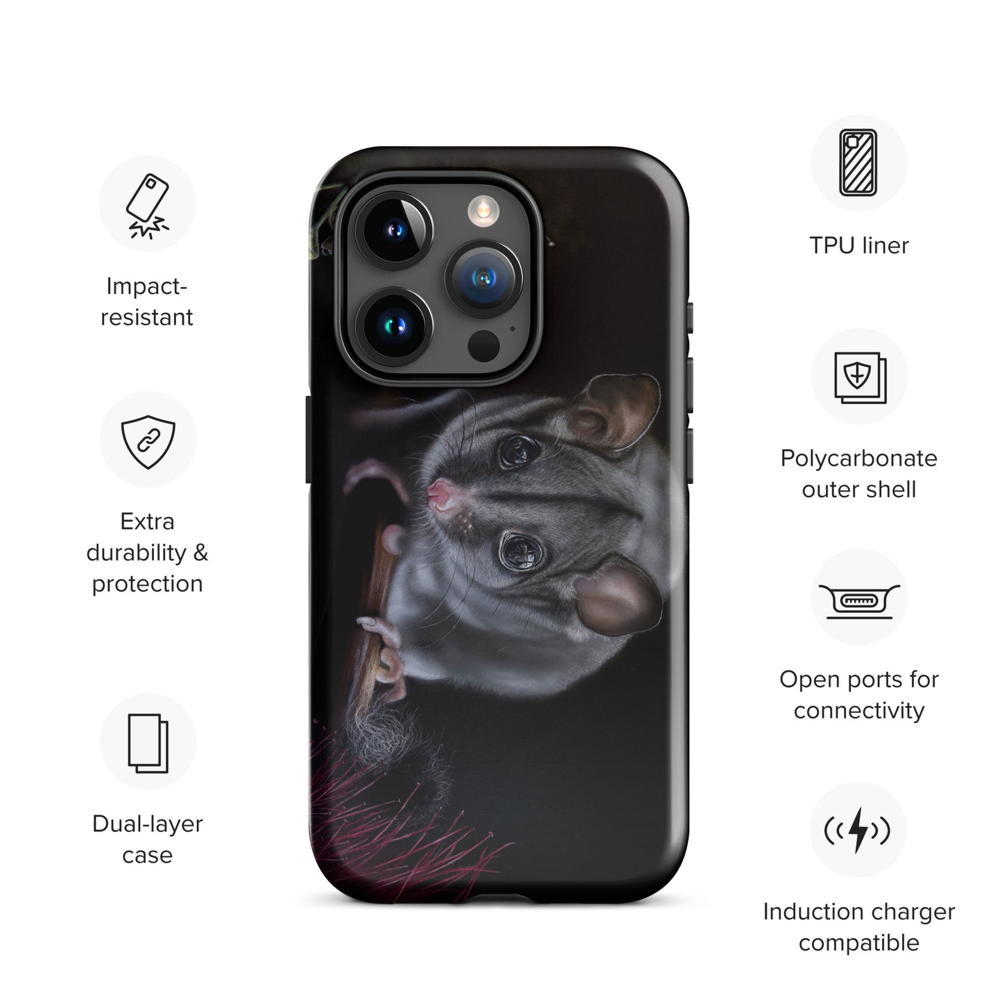 Gary glider Tough Case for iPhone®