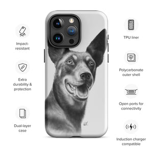 Rosie the kelpie Tough Case for iPhone®