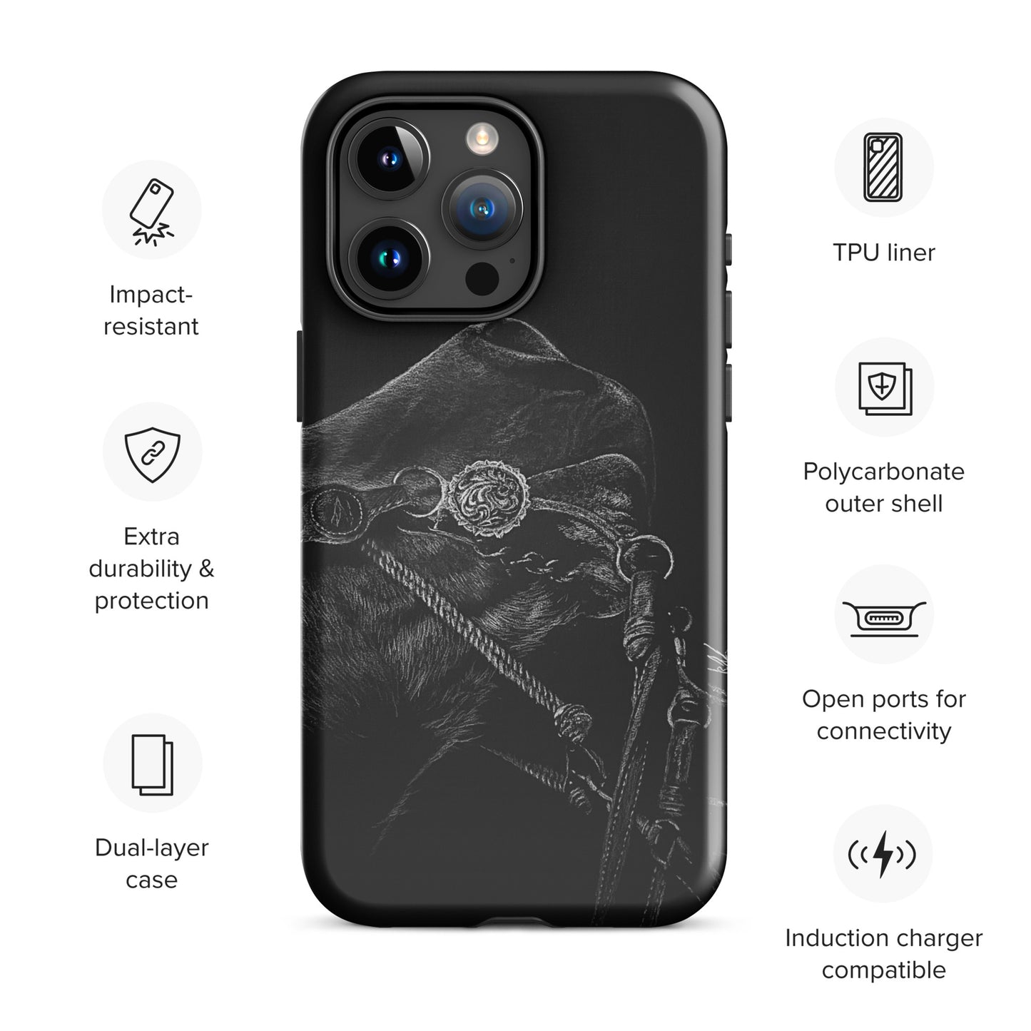 Silent moment Tough Case for iPhone®