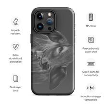 Load image into Gallery viewer, Wrinkly grass puppy Tough Case for iPhone®